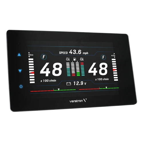Veratron VMH 70 seven-inch touchscreen marine multifunction display